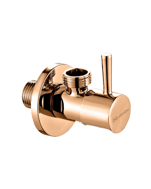 ANGLE VALVE PIN TYPE R/GOLD