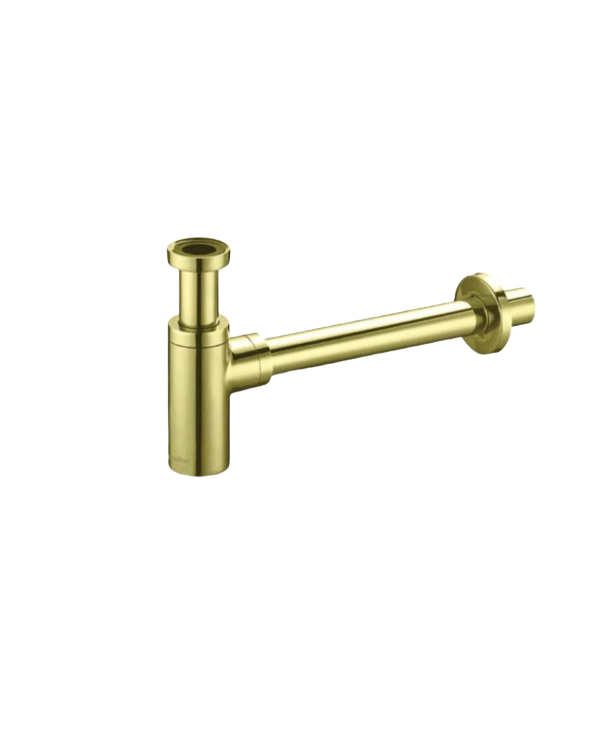 BOTTLE TRPA ROUND BRUSHED BRASS