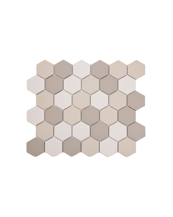 HEXAGON BEIGE MIX