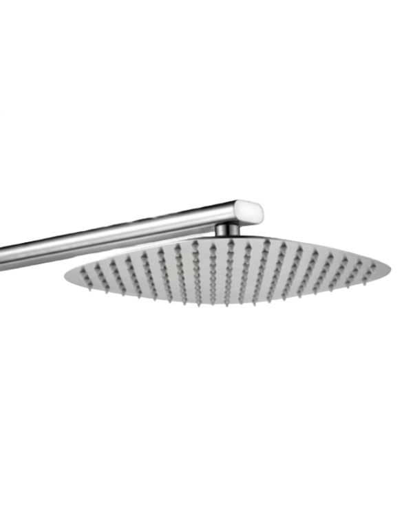 LLUVIA OVAL SHOWER HEAD + ARM