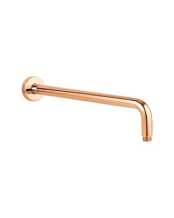 SHOWER ARM ROUND R/GOLD